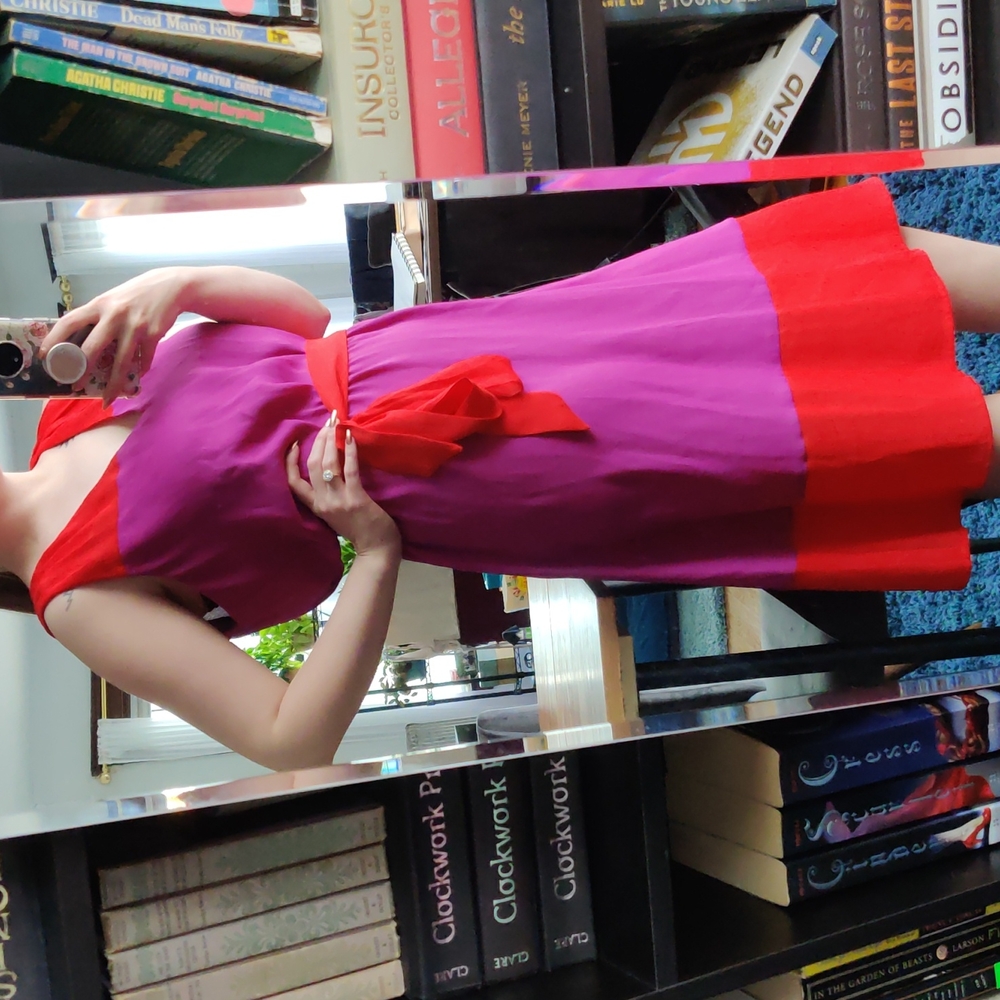 Loft Color Block Dress